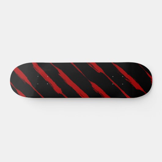 Rote Streifen Skateboard (Horizontal)