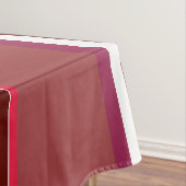 Rote Streifen Tischdecke (Beispiel)