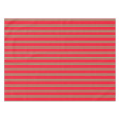 Rote Streifen Tischdecke (Vorderseite (Horizontal))