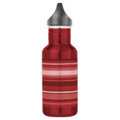 Rote Streifen Trinkflasche (Links)