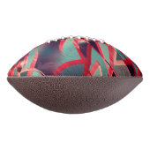 Rote Streifen über blau oder grau, tropfte Bilder Football (Gedreht 90)