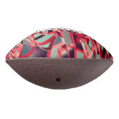 Rote Streifen über blau oder grau, tropfte Bilder Football (Gedreht 270)