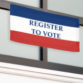 Rote Streifen und blaue Streifen Banner (Äußeres Gebäude)