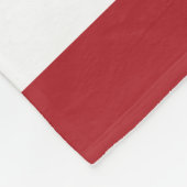 rote Streifenbootdecke für den nautischen Anker Fleecedecke (Ecke)