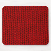 Rote Strickjacke Mousepad (Vorne)