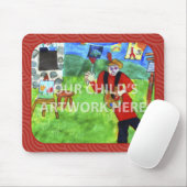 Rote Strudel-Mausunterlage $14,95 Mousepad (Mit Mouse)