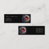 Rote Supergigantische Visitenkarte (Vorne/Hinten)