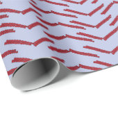 Rote Süßigkeiten Geschenkpapier (Rolleneckpunkt)