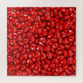 Rote Süßigkeiten Puzzle (Horizontal)