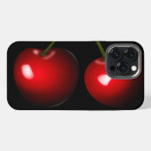 Rote Süßkirschen iPhone-Hülle - Farbe wählen iPhone Hülle (Rückseite (Horizontal))
