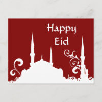 Rote Swirt-Moschee Ramadan/Eid-Banner/Streamer