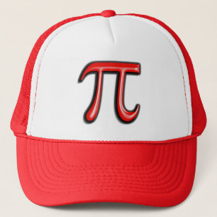Rote Symbol-Hüte PU-3D Truckerkappe
