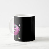 Rote Tanzzwiebel Gemüse Kaffeetasse (Vorderseite Links)