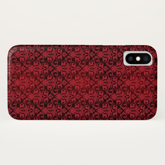 Rote Tapete 2 Case-Mate iPhone Hülle (Rückseite (Horizontal))