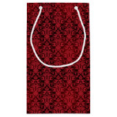 Rote Tapete 2 Kleine Geschenktüte (Rückseite)