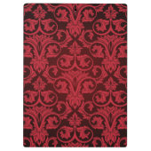 Rote Tapete 2 Klemmbrett (Rückseite)