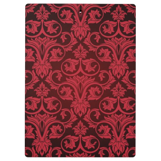 Rote Tapete 2 Klemmbrett (Rückseite)