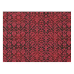 Rote Tapete 2 Tischdecke