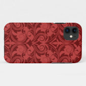 Rote Tapete Case-Mate iPhone Hülle (Rückseite (Horizontal))