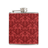 Rote Tapete Flachmann (Vorderseite)