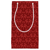 Rote Tapete Kleine Geschenktüte (Vorderseite)