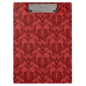 Rote Tapete Klemmbrett (Vorderseite)