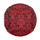 Rote Tapete, Monogramm, 2 Baseball (Vorderseite)