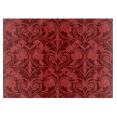 Rote Tapete Schneidebrett (Vorderseite)
