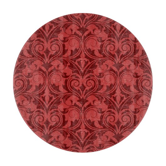 Rote Tapete Schneidebrett (Vorderseite)