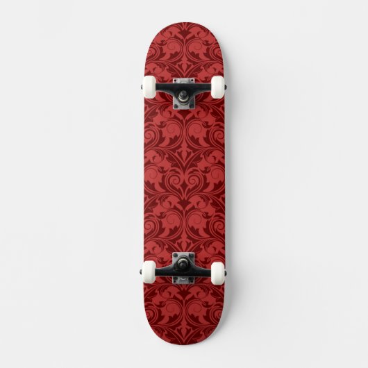 Rote Tapete Skateboard (Vorderseite)