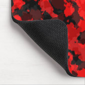 Rote Tarnungs-Mausunterlage Mousepad (Ecke)