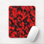 Rote Tarnungs-Mausunterlage Mousepad (Mit Mouse)
