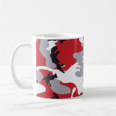 Rote Tarnungs-Tasse Kaffeetasse (Links)
