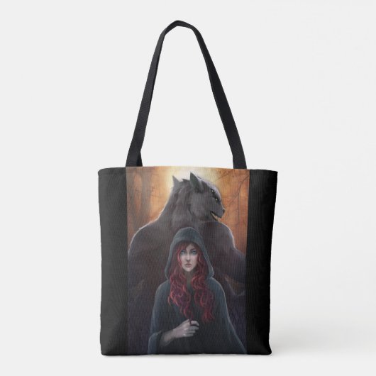 Rote Tasche (Rückseite)