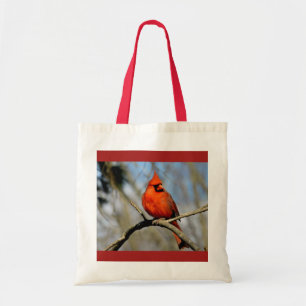 Rote Taschen-Tasche des Kardinals-(Frühling) Tragetasche