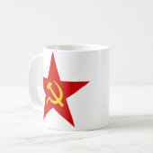 Rote Tasse des Sternes (Hammer u. Sichel) (Vorderseite Links)