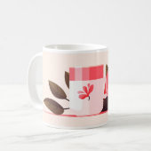 Rote Tasse in Tasse (Vorderseite Links)