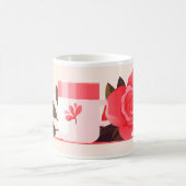 Rote Tasse in Tasse (Mittel)