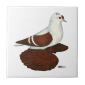 Rote Taube Fliese (Vorderseite)