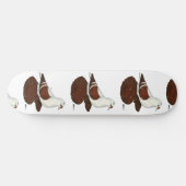 Rote Taube Skateboard (Horizontal)