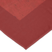 Rote-Tauben-Prinzessin Tischdecke (Schrägansicht)