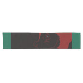 Rote Taubenprinzessin Kurzer Tischläufer (Horizontal)