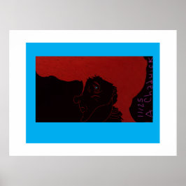 Rote Taubenprinzessin Poster