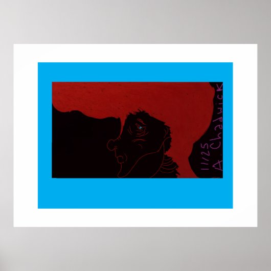 Rote Taubenprinzessin Poster (Vorne)