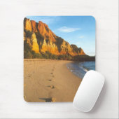 Rote Täuschungs-Klippen Mousepad (Mit Mouse)