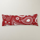 Rote Te bei Kiefer Seitenschläferkissen (Rückseite)