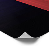 Rote Telefonbox Poster (Ecke)