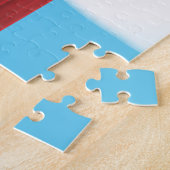Rote Telefonbox Puzzle (Seite)