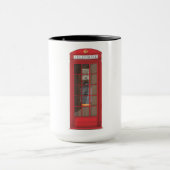 Rote Telefonbox Tasse (Zentrum)