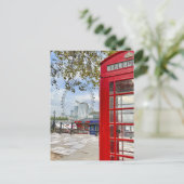 Rote Telefonbox, Westminster, London UK Postcard Postkarte (Stehend Vorderseite)